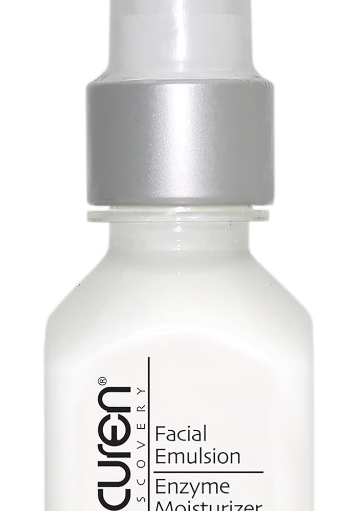 Epicuren Discovery Facial Emulsion Enzyme Moisturizer - Lightweight Hydrating Cream, 2 Fl Oz - Image 1
